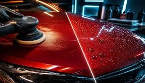 تفاوت پولیش و واکس خودرو